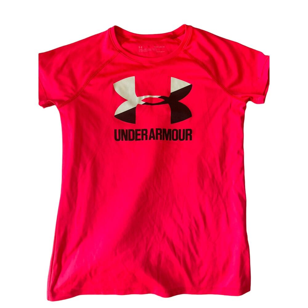 Under Armour Pink Shirt size large